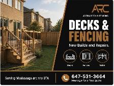 Mississauga Deck Builder and Fence Installer, Arena