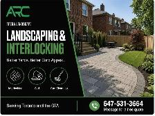 Toronto Yard Work, Sod and Interlocking, Arena Landscape