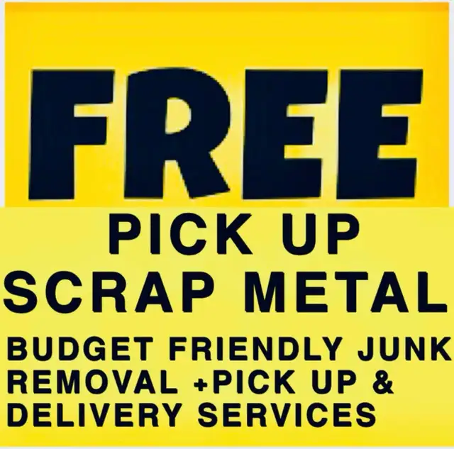 TEXT 289-943-7799 FREE PICK UP APPLIANCES  SCRAP METAL