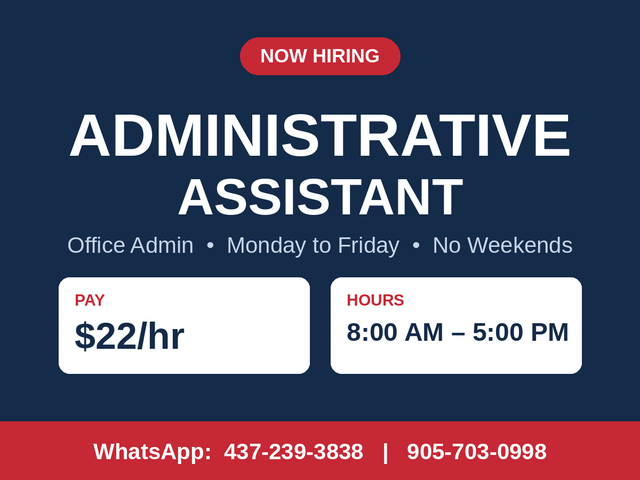 Administrative Assistant / Office Admin