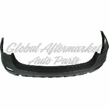 Hyundai Santa Fe 2010-2012 Bumper Rear Primed - Photo 2