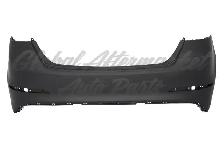 Hyundai Elantra Sedan 2017-2018 Bumper Rear Primed Usa Built - Photo 3