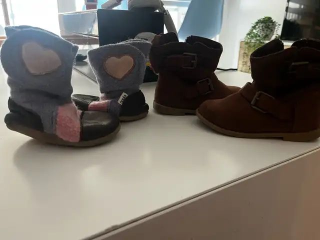 Toddler Nooks and Brown Boots