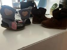Toddler Nooks and Brown Boots