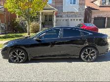 2019 Honda Civic LX Sedan - Black - 158,968 km - Photo 2