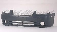 Hyundai Accent Hatchback 2003-2006 Bumper Front Primed W/Fog