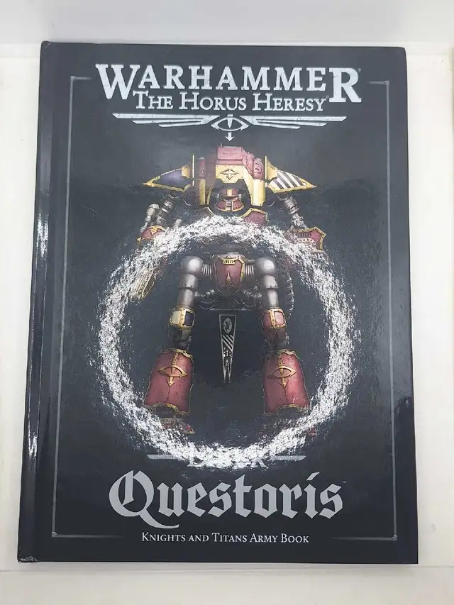 Warhammer 30K Horus Heresy Questoris Knight & Titan book