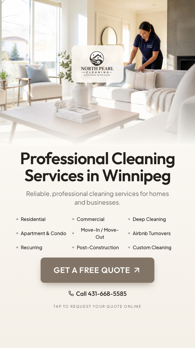 Professional Cleaning Services in Winnipeg