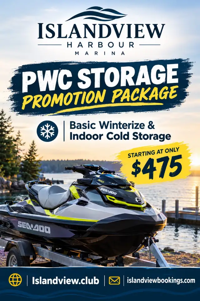 Boat & Sea-Doo Winterization — Shrink Wrap & Storage Prep