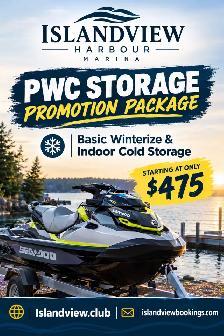 Boat & Sea-Doo Winterization — Shrink Wrap & Storage Prep