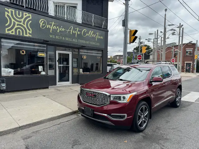2018 GMC ACADIA ! DENALI ! ONE OWNER ! NO ACCIDENTS ! 4X4 !