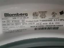 24' Blomberg Washer Washing Machine delivery available - Photo 3
