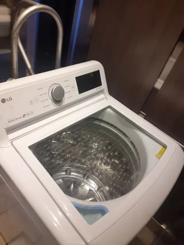 27' LG Washer White Stainless Washing Machine delivery available