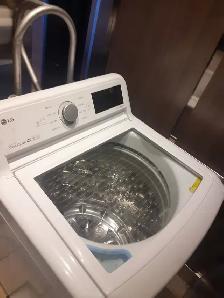 27' LG Washer White Stainless Washing Machine delivery available