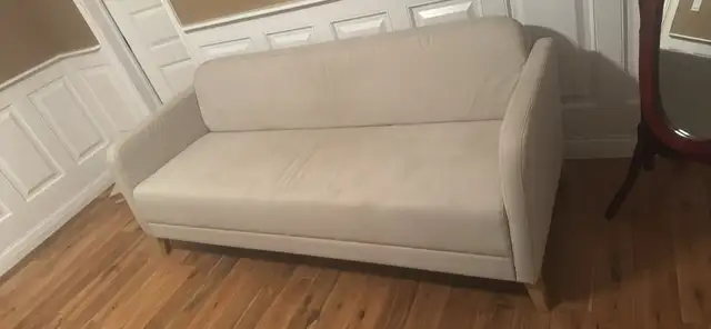 Beige Cloth Sofa