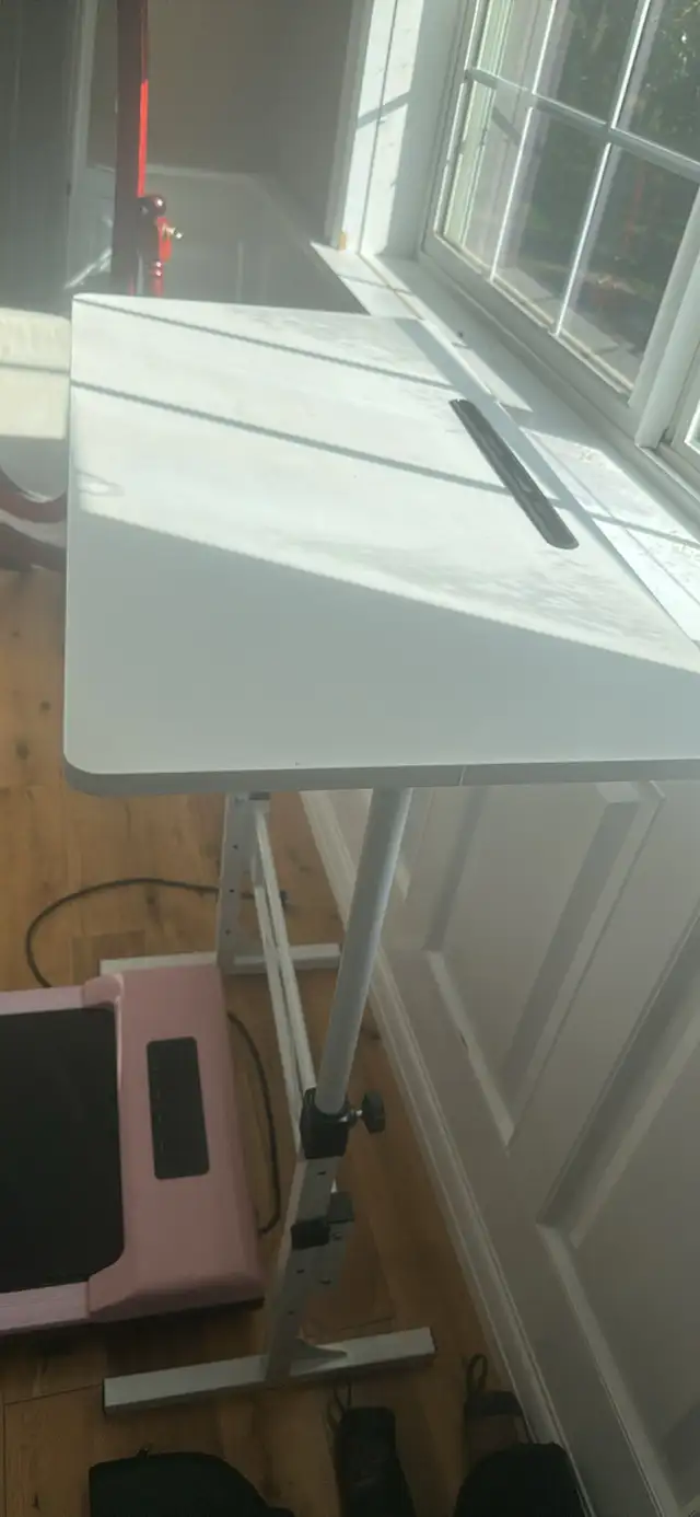 Adjustable walking desk