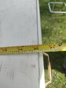 Child's wood deck with retro stool - Photo 4