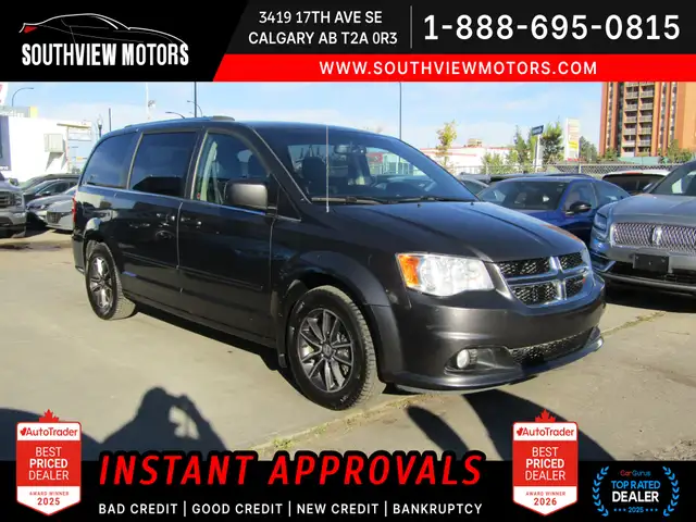 2017 Dodge Grand Caravan 4dr Wgn SXT Premium Plus | Stow 'N Go |