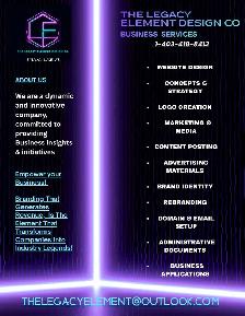 The Legacy Element Design Co. Business Services