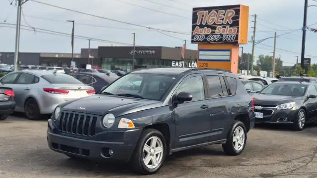 2008 Jeep Compass SPORT, AUTO, 4X4, 4 CYL, SUNROOF, CERTIFIED