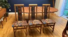 Mid century. TEAK TECK. Ensemble salle à manger. 6 chaises chair - Photo 6