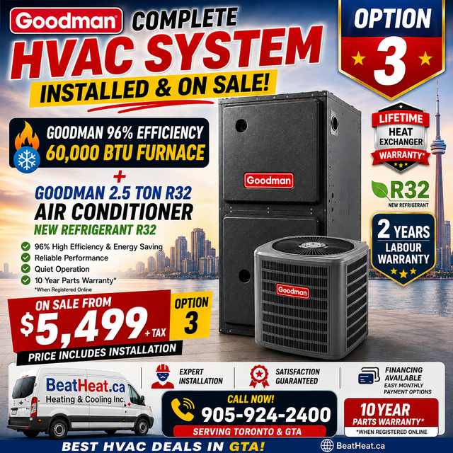 high efficiency 2 stage furnace with R32 Refrigerantnb