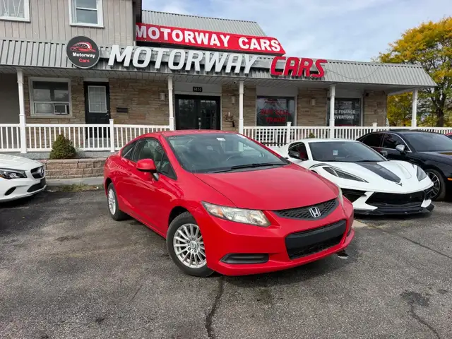2013 Honda Civic 2dr Auto LX | NO ACCIDENT | ONE OWNER |
