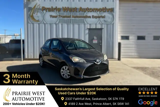 2015 Toyota Yaris LE No Accident