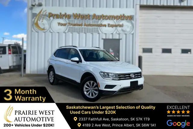 2019 Volkswagen Tiguan Trendline 4Motion | Heated Seats | Power