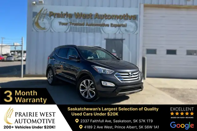 2015 Hyundai Santa Fe Sport Limited AWD | Power Tailgate | Heate