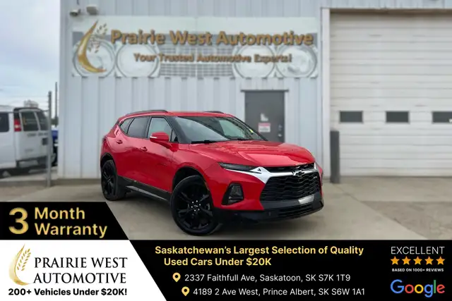 2020 Chevrolet Blazer RS AWD | Command Start | No Accident