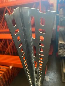 Dexion type 225 Slotted Angle Shelving Posts - Galvanized - Photo 2