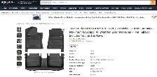 Floor Custom Fit Mats Nissan Altima 2019-2025 (TuxMat 8537) - Photo 9