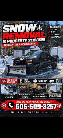 ❄️ SNOW REMOVAL & PROPERTY SERVICES