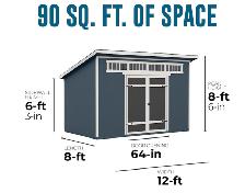 Heartland Soho Shed 12' x 7'6' NEW - Photo 2