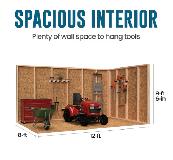 Heartland Soho Shed 12' x 7'6' NEW - Photo 3