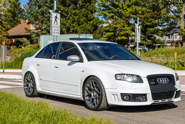 2007 Audi RS4 B7 Ibis White 6-Speed Manual V8 Quattro