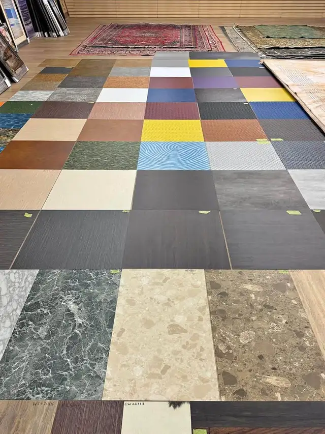 Glue-down vinyl 3.2mm — $0.99 per sq.ft