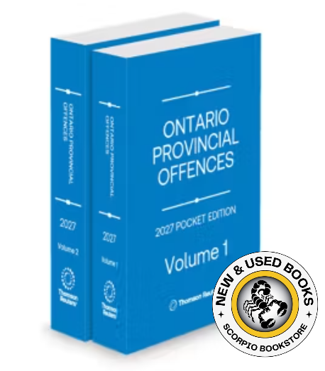 Ontario Provincial Offences 2027 Volume 1   2 9781038216939