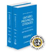 Ontario Provincial Offences 2027 Volume 1   2 9781038216939