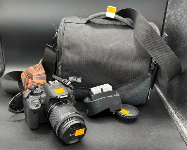 Canon Rebel T5i DSLR Camera with 18-55mm Lens