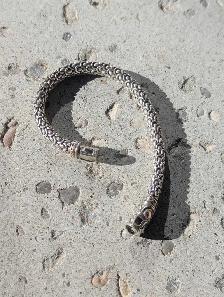 John Hardy Legends Naga Sterling Silver & 18K Gold bracelet