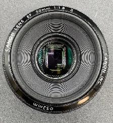 Canon EF 50mm Camera Lens with Lens Caps - Photo 2