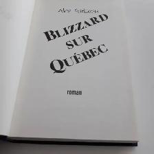 BON ROMAN NEUF D'ALICE PARIZEAU BLIZZART SUR QUÉBEC 469PAG $5.00