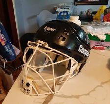 Cooper Broomball Helmet & Gloves