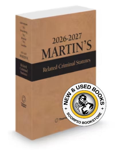 Martin's Related Criminal Statutes 2026-2027 9781038216786