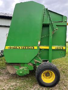 1998 JD 466 Round Baler - Photo 3