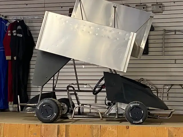2025 QRC Spitfire Open 0.095' Racing Go Kart -Rolling Chassis
