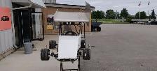 2021 QRC A-90 Racing Go Kart - Rolling Chassis (Unpainted) - Photo 8