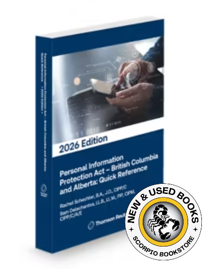 Personal Information Protection Act 2026 9781038215659